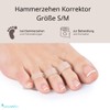 MEDOSAN Hammer Toe Corrector | Pack of 2 | Left