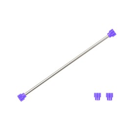TAMIYA 15206 0.08 inch (2.0 mm) Hollow Lightweight Propeller Shuff