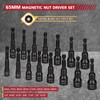 Magnetic Nut Driver Set 15-Piece, SAE (1/4" - 9/16") and