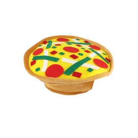 HENBRANDT 2 x Adult Novelty Pizza Hat Funny Hat Joke Gift Stag Night Hen Do Birthday Party Headwear One Size Italian Pizza Party Fancy Dress Costume Accessory Novelty Hats for Men and Women