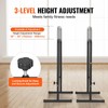 VEVOR Dip Bars, 440 lbs Capacity, Heave Duty Dip Stand