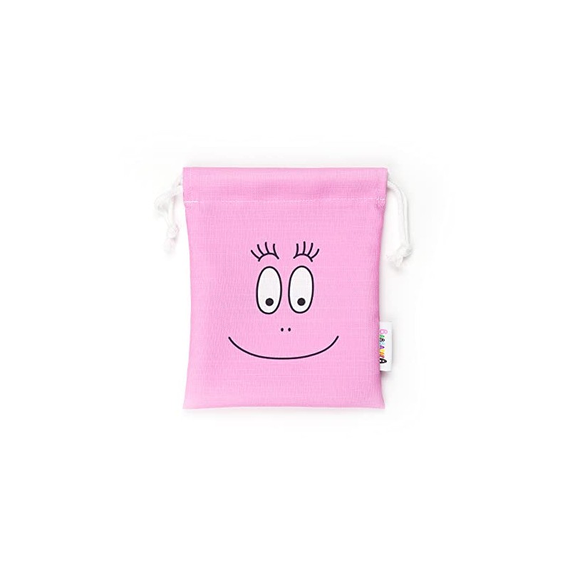 Barbapapapa Drawstring Bag, Small Size, Face