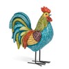 Abbott Collection 27-GALLO-220 Large Tall Colorful Rooster, Multi, 13.5"H