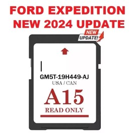 Ford EXPEDITION MAP UPDATE A15 Sync2 SD Card Navigation 2024 US/CAN GPS