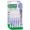 GUM Trav-ler Interdentalbürsten hellblau 0.6 mm, eine Packung mit 6