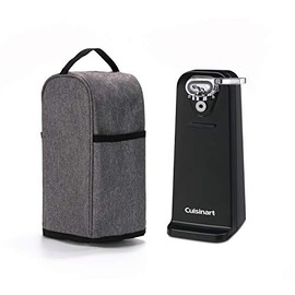 VOSDANS Can Opener Cover, Dust Cover for Cuisinart and Hamilton Beach Electric Can Opener, Dust and Fingerprint Protection, Machine Washable, Gray (Cover Only)