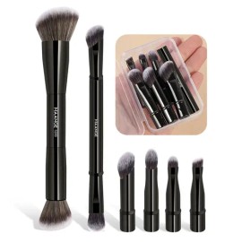 Set De Brochas Para Maquillaje Profesional, Brocha De Maquillaje Con Cabezales Desmontables Y Reemplazab Color Color Del Arma
