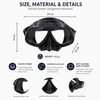 Two-Window Snorkel Diving Mask for Adults – Wide View Anti-Fog