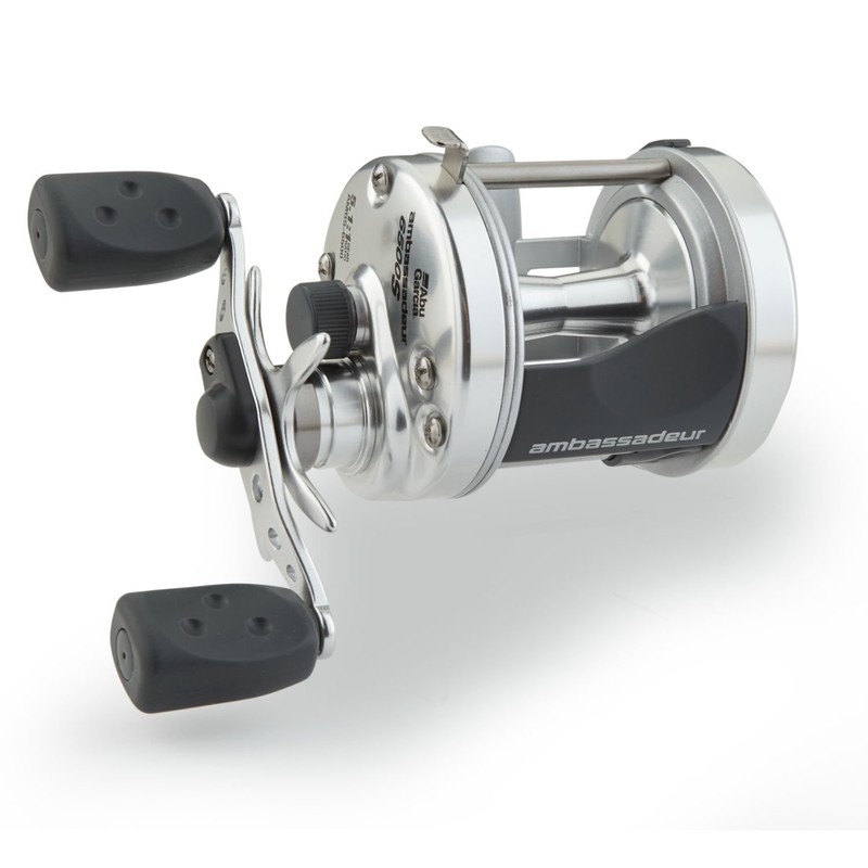 Abu Garcia 5500 Ambassadeur S Round Reel, Right, 230/14-Pound