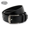 Rawa Leather Belt with Pin Buckle, Durable, Comfortable, for Casual,