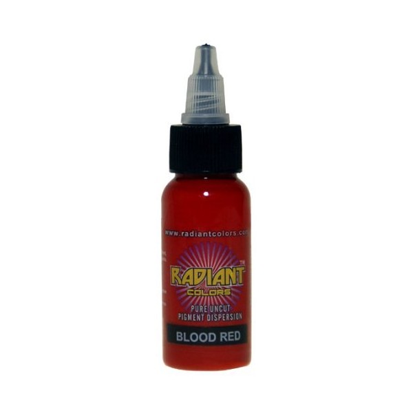 Radiant Colors - Blood Red - Tattoo Ink 1oz Made in USA