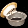 5" Round Air Vent Supply Grille with Sponge Gasket and