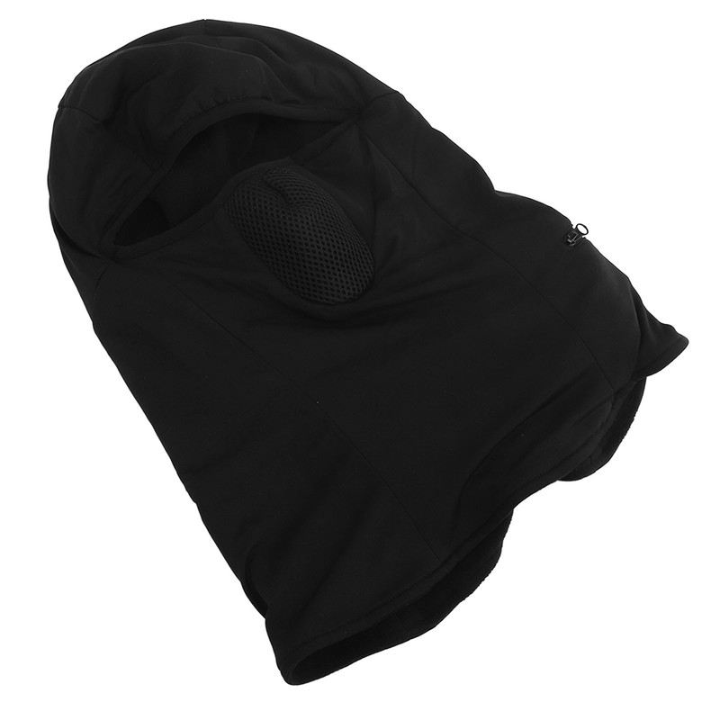 Winter Heated Ski Balaclava Windproof Heated Hat Warm Neck Full
