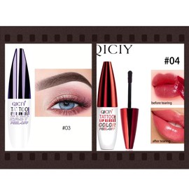 【Purchase over $9.9 get a gift】Gloss Peel Off Lip Tint, Wipe-On Colour Lipsticks, Tattoo Lip Glaze, Matte High Pigment Long Wear Waterproof - Lipgloss Makeup Flawless:_#04