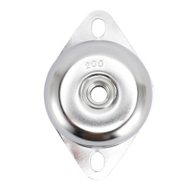 Anti Vibration Foot Pad, Stainless Steel and Rubber Shockproof Foot Pad with 200kg Load Capacity for Generators (M16 Bolt)