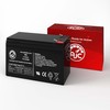 AJC Battery Compatible with Power Kingdom PS9-12 12V 9Ah Sealed
