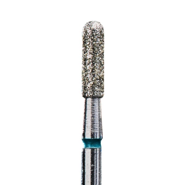 STALEKS Pro FA30G023/8 1.4mm Round Cylinder Diamond Nail Drill Bit - FA30G023/8