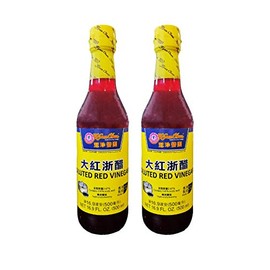 Koon Chun Diluted Red Vinegar (2 Pack, Total of 1000mL)