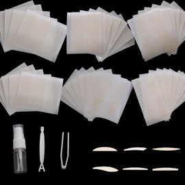 1200 Pcs Breathable Eyelid Lift Strips, Mesh Tape for Hooded Droopy Lids, Water Activated Invisible Eyelid Lifter