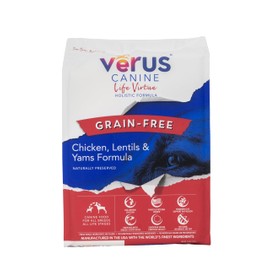 VeRUS Pet Foods Dry Dog Food Grain-Free Chicken, Life Virtue Formula 12lb Bag