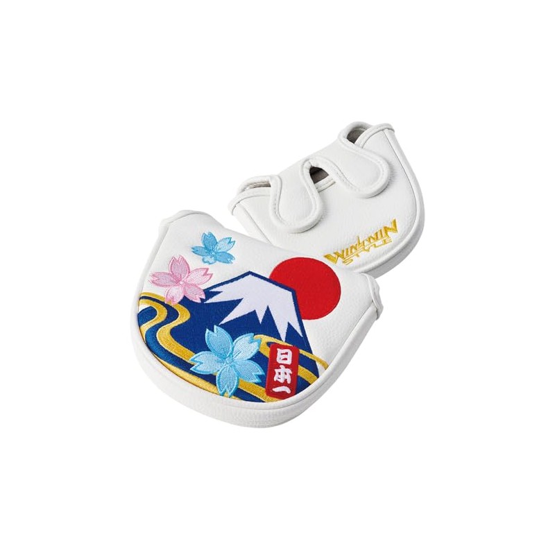 WINWIN STYLE PCM-400 Putter Cover, Mt. Fuji/Japan's Best PUTTER Cover,
