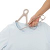 Towa Sangyo Latterior Laundry Hanger, Smart Grip Hanger, Blue &