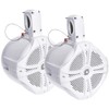 Power Acoustik 6.5" MARN Wake TWR WHT, MWT_65W Marine-Grade 6.5"