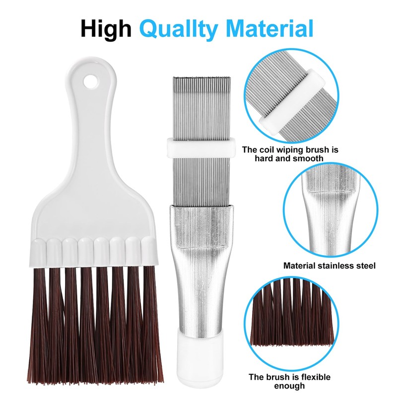 Air Conditioning Comb, Pack of 3 Condenser Cleaning Comb Cleaning,