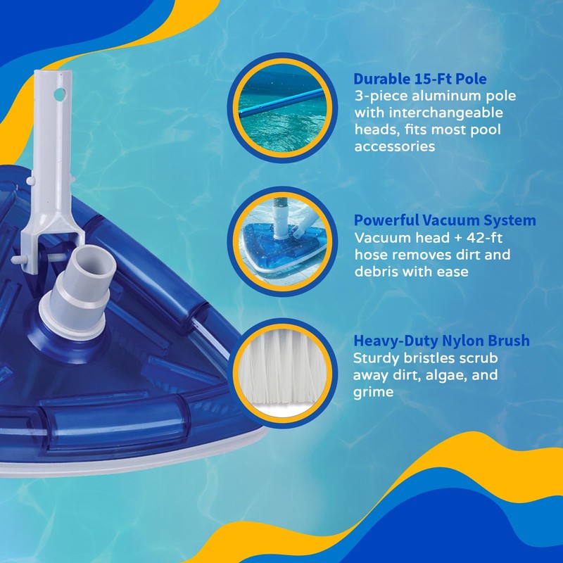 Blue Wave NA394 Large Maintenance Kit for Above Ground Pools