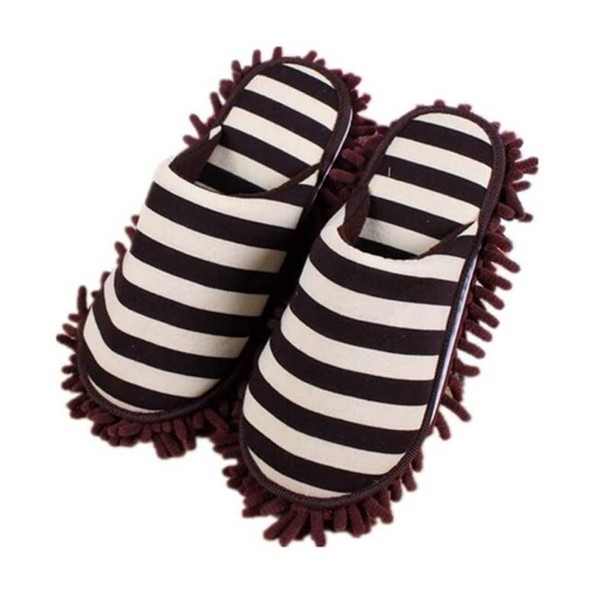 CNGYNI Cleaning Slippers Microfiber Slipper Detachable Mopping Shoes House Floor