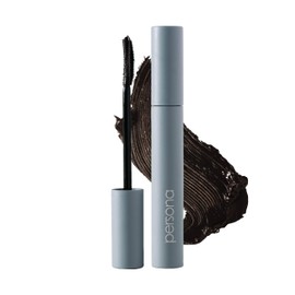 PERSONA Volumizing Black Tubing Mascara | Lift, Lengthen & Define | Buildable Volume Without Clumps | Long-Wear, Water-Removable | Vegan, Cruelty-Free & Gluten-Free (0.33 fl oz) | Made in Italy