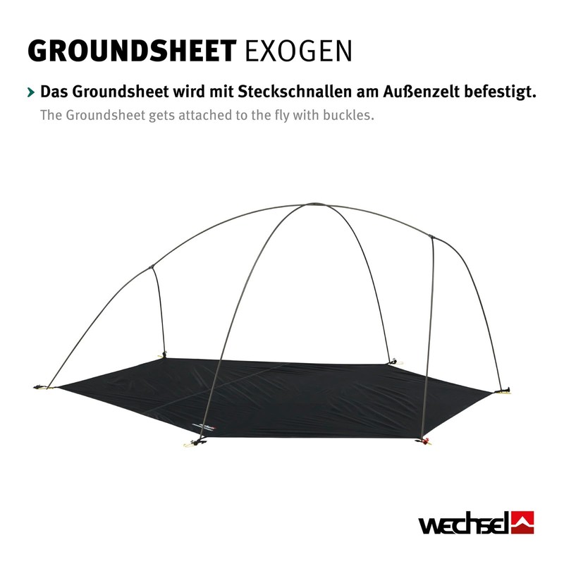 Wechsel Groundsheet For Exogen 3 Additional Tent Ground Camping Tarpaulin