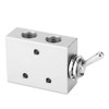 Toggle Switch Valve 2-Position 5-Way Mechanical Pneumatic Knob Switch G1/8