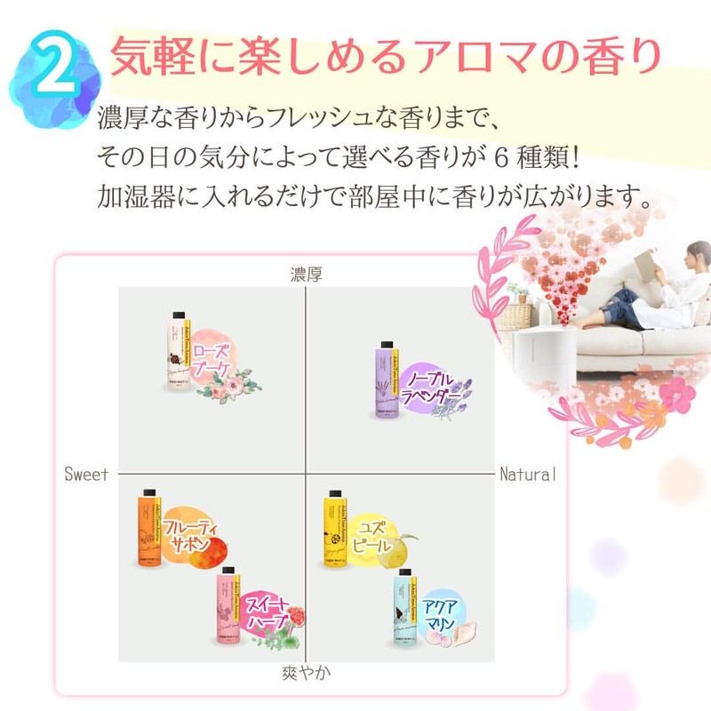 加湿器の除菌タイム アロマ ユズピールの香り 300mL