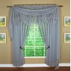 Today's Curtain Emelia Original Voile Fan Insert, Grey, 30" W