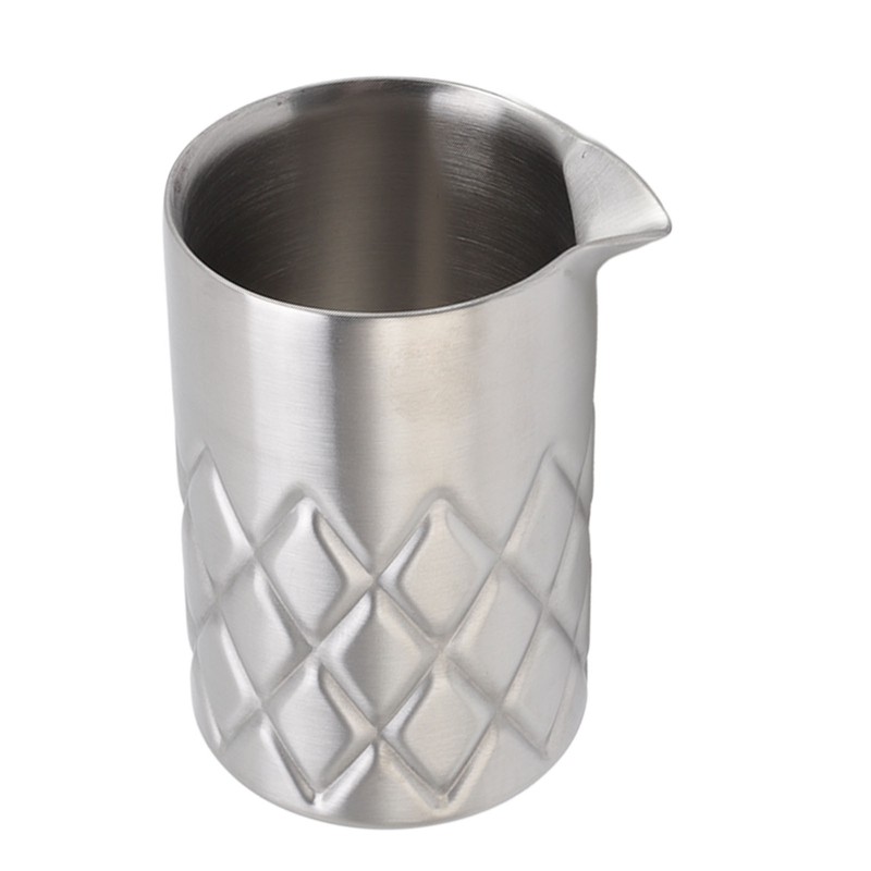 Stainless Steel Mixing Glass Double Wall Unbreakable Rust Protection Cocktail