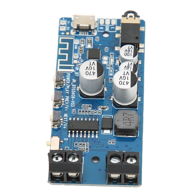 2 Channels Bluetooth 5.0 Stereo Power Amplifier Board Bluetooth Vocal
