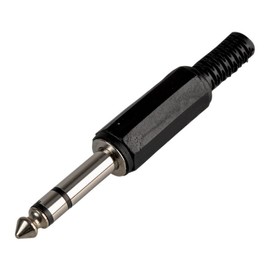 RUITEXUN 6.35mm TRS Stereo Jack Connector Plug 1/4 Inch 6.3mm Solder Type DIY Phone Adapter for DJ Mixer Speaker Guitar Cable, Phono Patch Cable, Microphone Cable, XLR Cable, Audio Cable