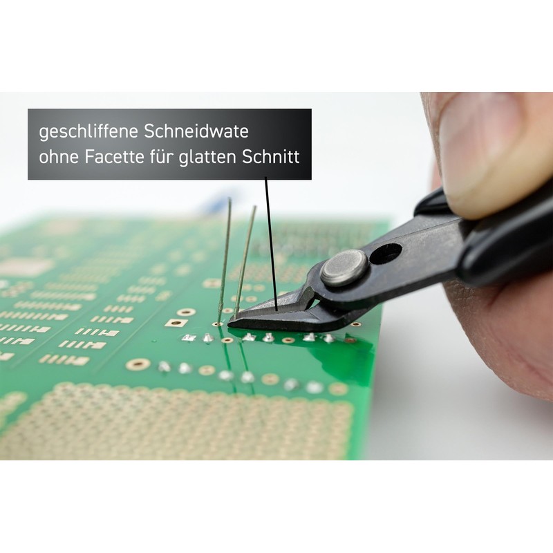 GALLUNOPTIMAL Set of 2 Electronic Side Cutters Mini Side Cutters