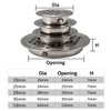 Round Ventilation Mesh Hole, 30pcs Air Vent Hole Louver, Stainless