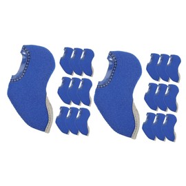 Generic 1set Neoprene Golf Putter Covers Durable Club Head Protectors and Scratch Resistant for Travel Storage Fits Golf Clubs Blue 10pcs
