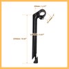 BULLSPANN Bicycle Stem 25.4mmx22.2mm 220mm Length Bicycle Stem Handle Stem
