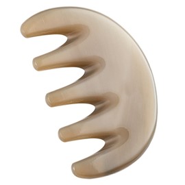 IWOWHERO Massage Head Massage Brush Scalp Scraper Wide Tooth Hair Comb Portable Scalp Care Tool