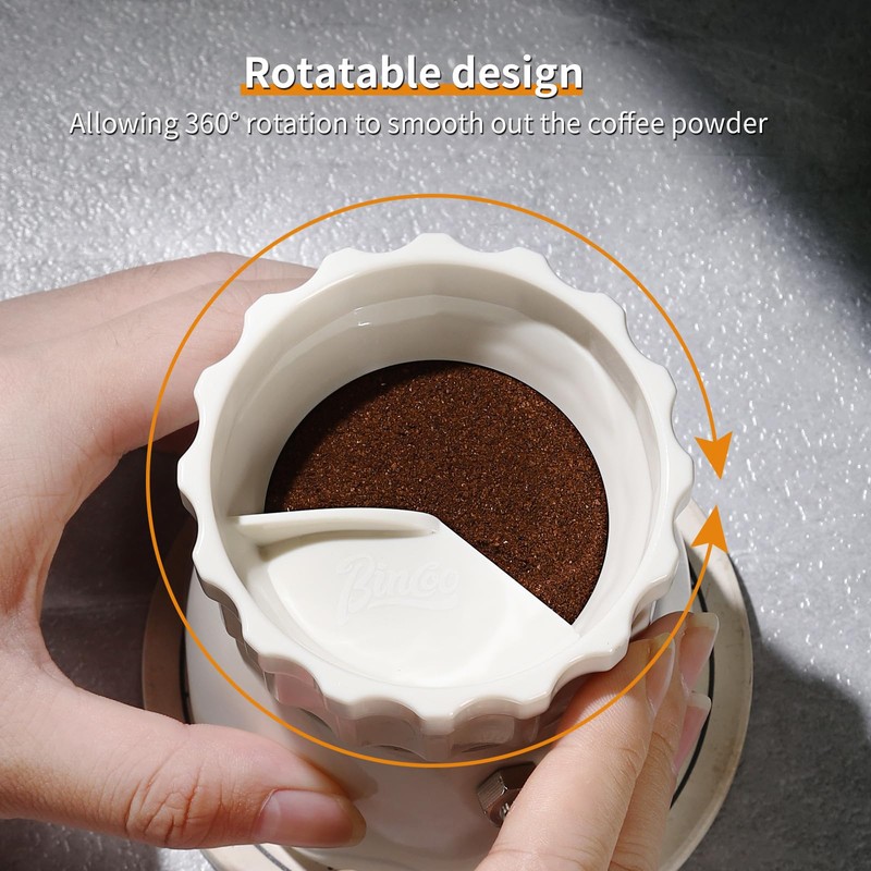 Bincoo Coffee Maker Dosing Funnel 54mm for Moka Pot-Coffee Powder
