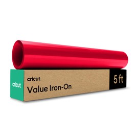 Cricut Value Iron On Film - Red - 12" x 60"