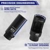 WORKPRO 6PCS O2 Oxygen Sensor Socket, Automotive 3/8" 1/2" Drive