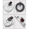 24360-2GGD0 Engine Variable Valve Timing VVT Solenoid 2.0L+2.4L Compatible with
