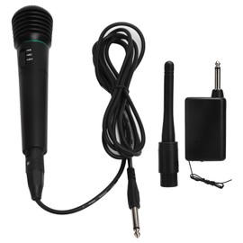 Handheld Dynamic Microphone Wired and Wireless 2‑in‑1 Karaoke Microphone for Sing Home