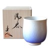 Arita Ware Yumono Wooden Box Gift Indigo Water Drops Sababa