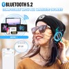 Gifts for Men Christmas Bluetooth LED Hat Men Women Winter